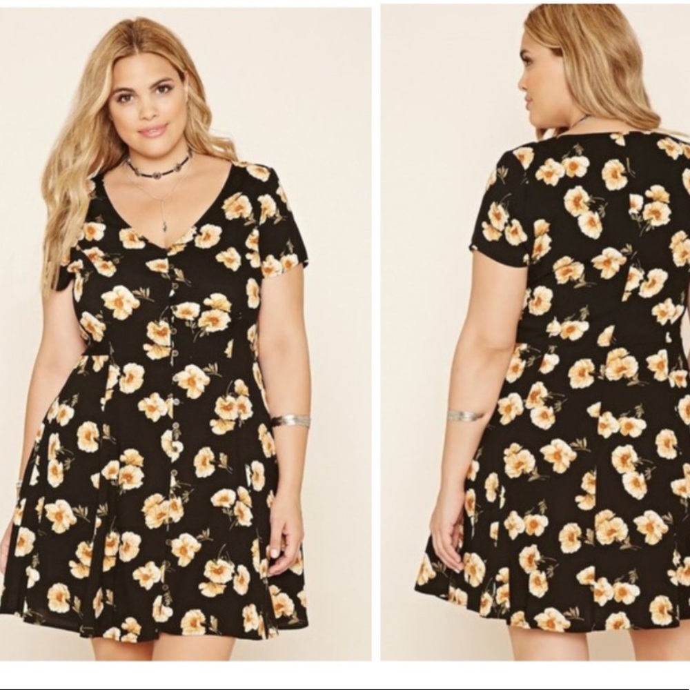 COPY - Forever 21 Plus sized OX dress